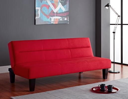 DHP Kebo Futon Red at Kmart.com