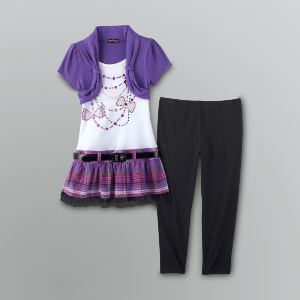 Tempted Girls Skirted Top & Leggings at Sears.com