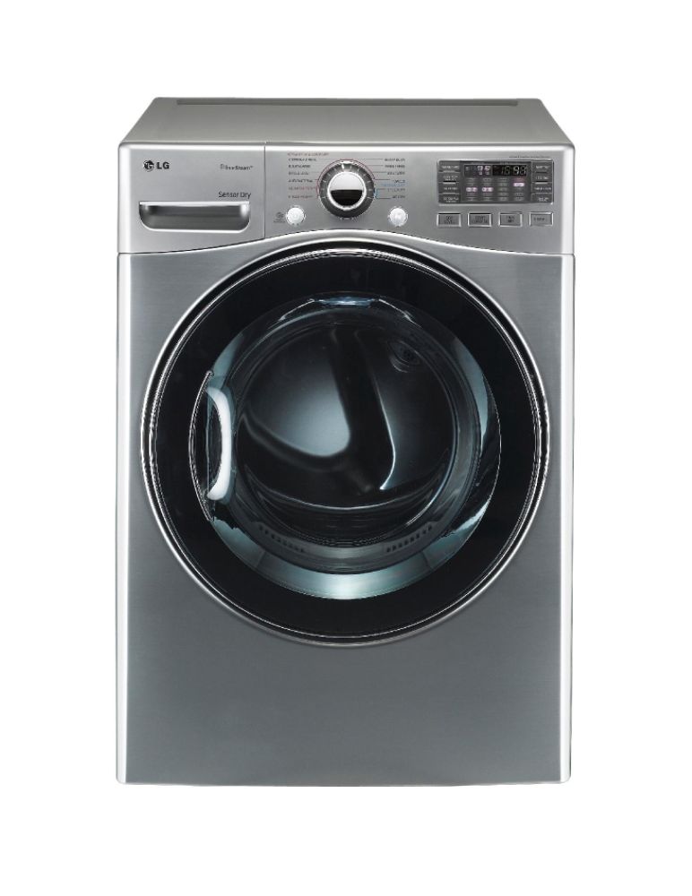 LG 7.3 cu. ft. Ultra Large Capacity Front Load Electric SteamDryer™ with Sensor Dry - Graphite Steel at Sears.com