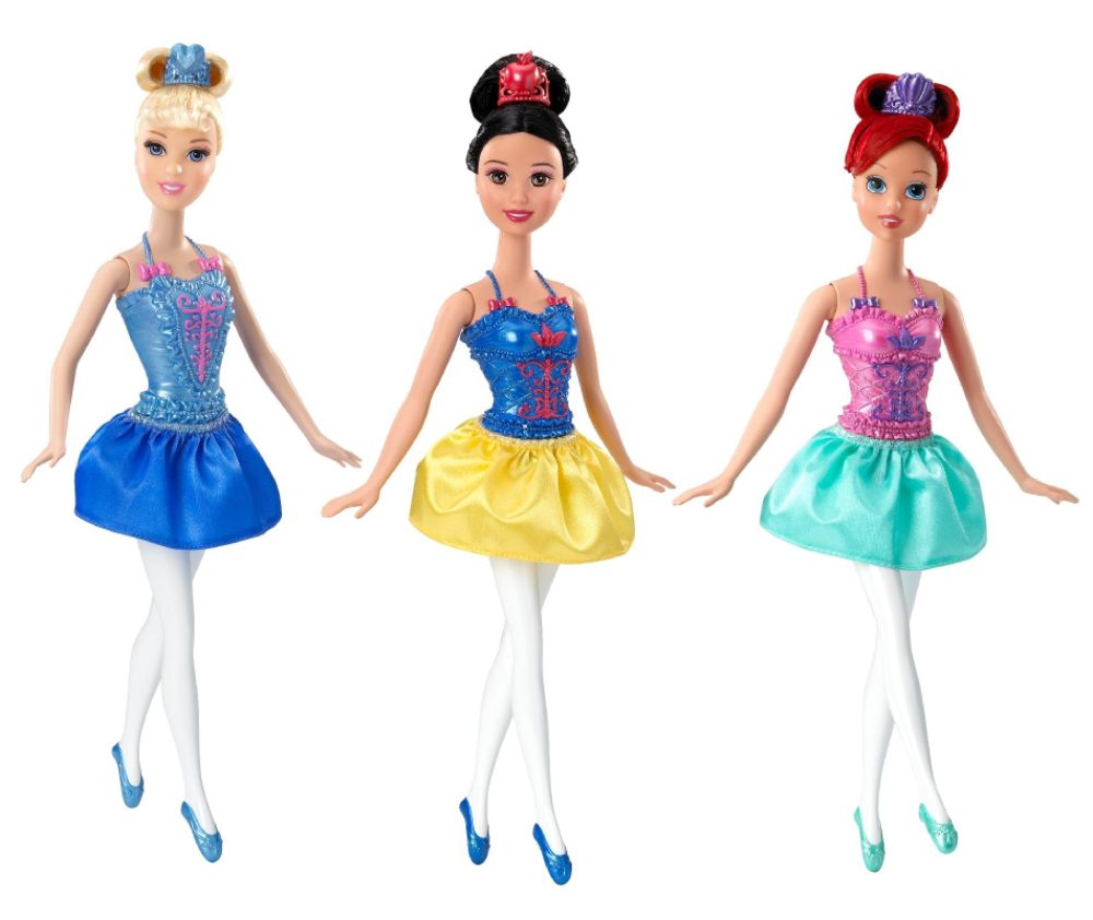 Disney Ballerina Princesses 3 Pack Doll