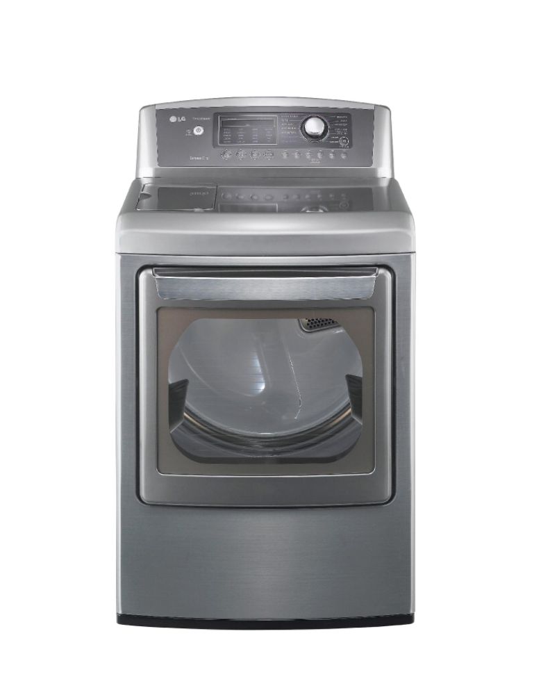 LG 7.3 cu. ft. Ultra Large Capacity Electric SteamDryer™ with Sensor Dry - Graphite Steel at Sears.com