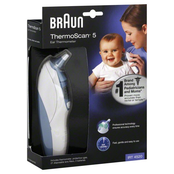 Braun Thermoscan Ear Thermometer at Kmart.com