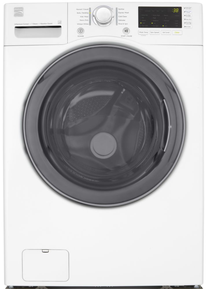 Kenmore 3.7 cu. ft. Steam Front-load Washing Machine - White ENERGY STAR®