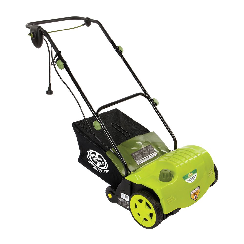 Sun Joe Dethatcher Joe 14" 11 Amp Electric Dethatcher w/ Collection Bag at Sears.com