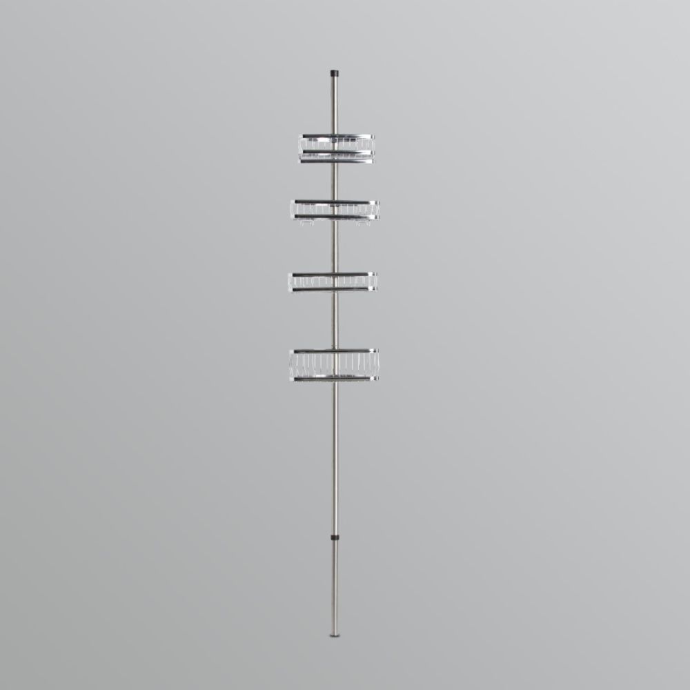 Interdesign Split Finish York Tension Pole Caddy