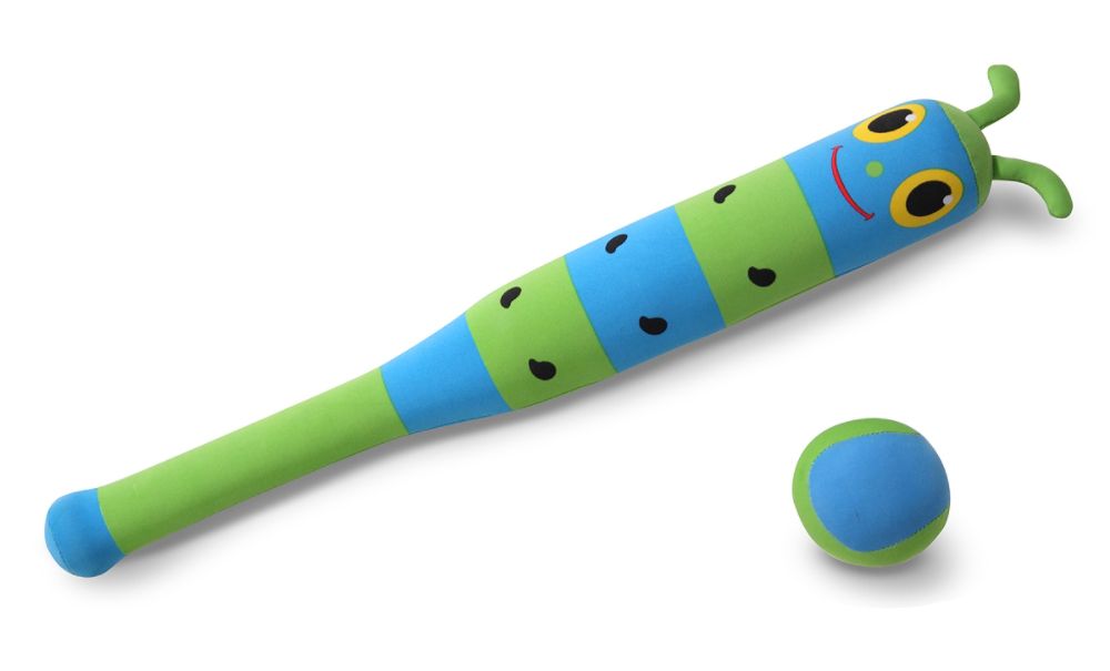 Melissa & Doug Pitter Patter Caterpillar Bat & Ball Set Children's Toys
