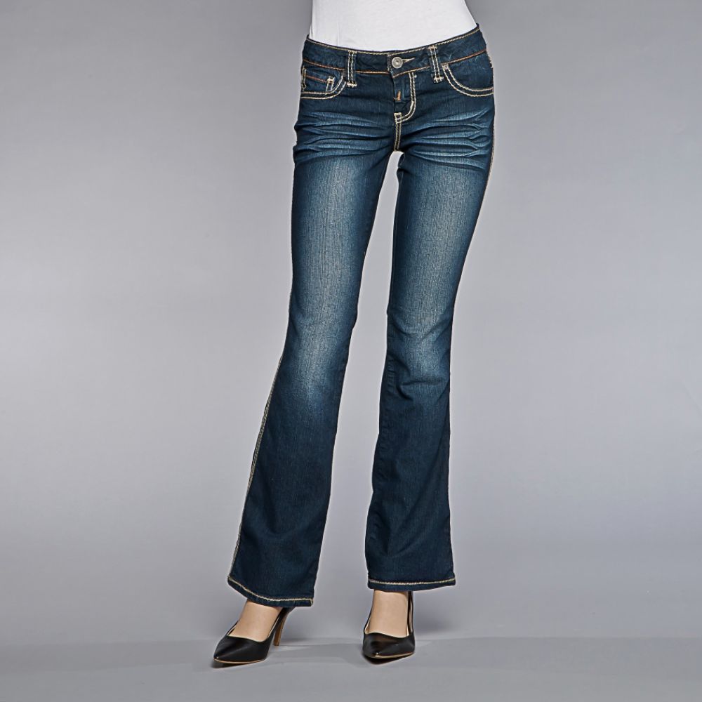 Bongo Junior's Denim Pants Flare Cut Low Rise at Kmart.com