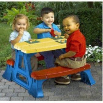 American Plastic Toys Kid Sized Picnic Table at Kmart.com