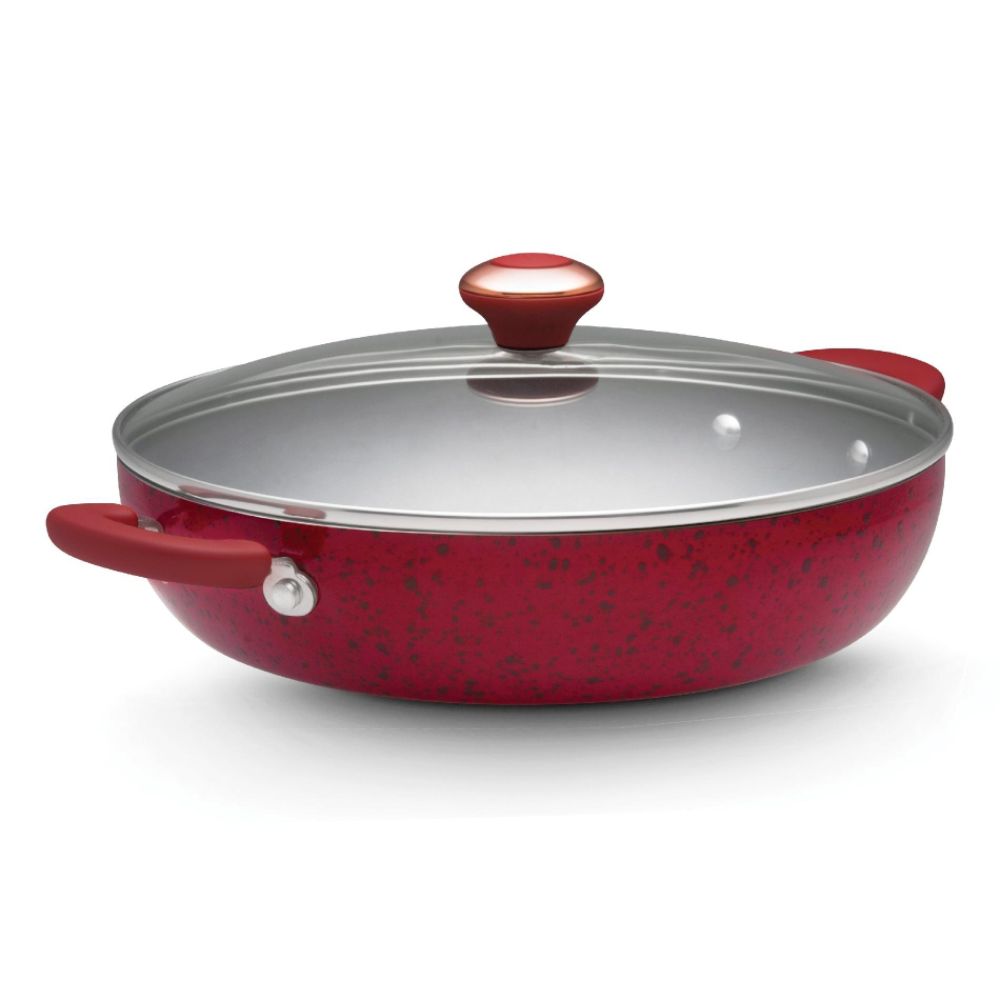 Paula Deen Collection 12IN RED COVERED PAN at Sears.com