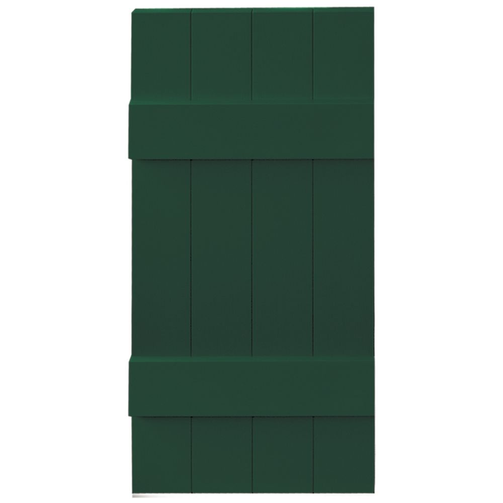 Vantage Building Products Pair of 14" x 31" Four Board Joined Board-N-Batten Shutters at Kmart.com