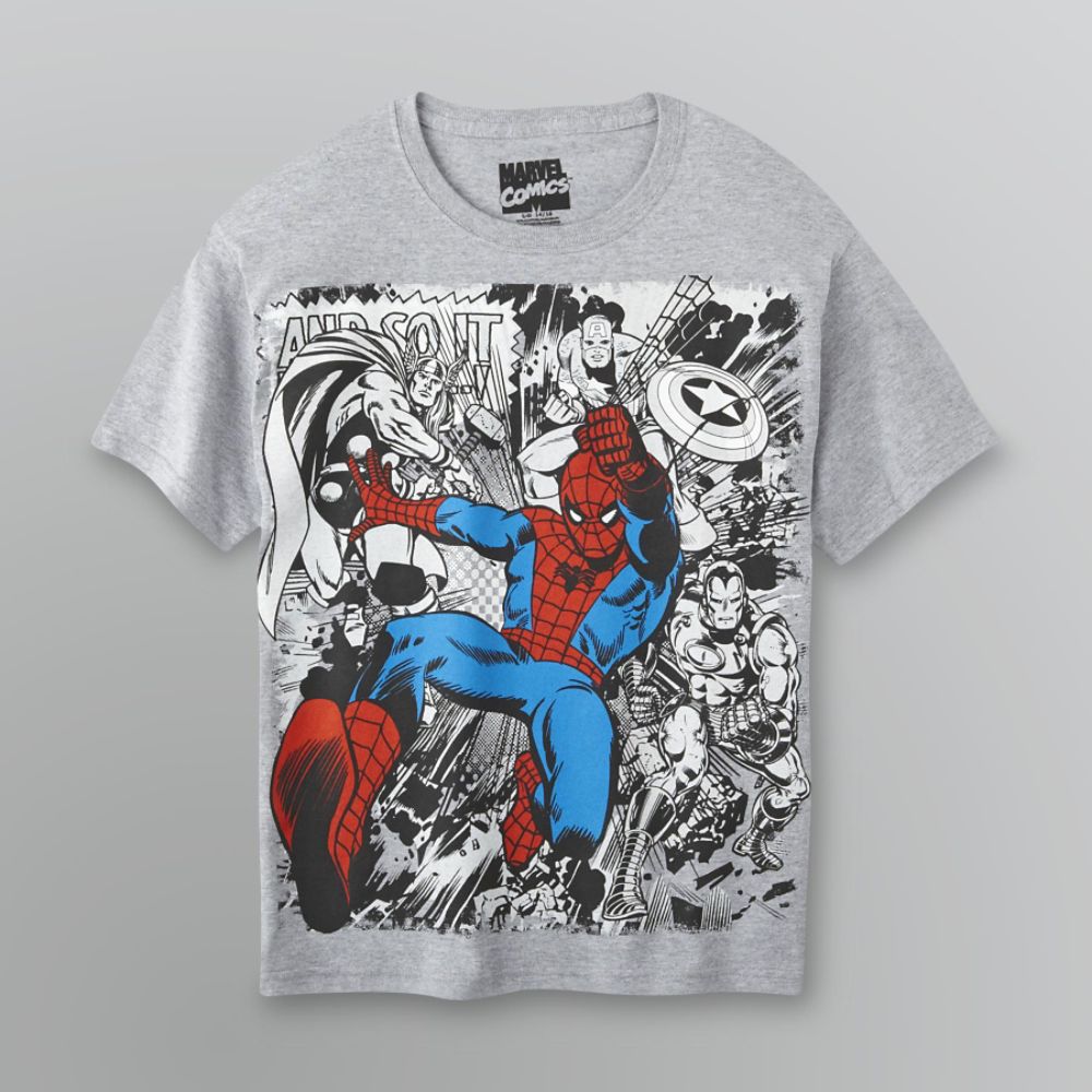 Marvel Boy's Spider-Man T-Shirt - Color Changing Heroes at Sears.com