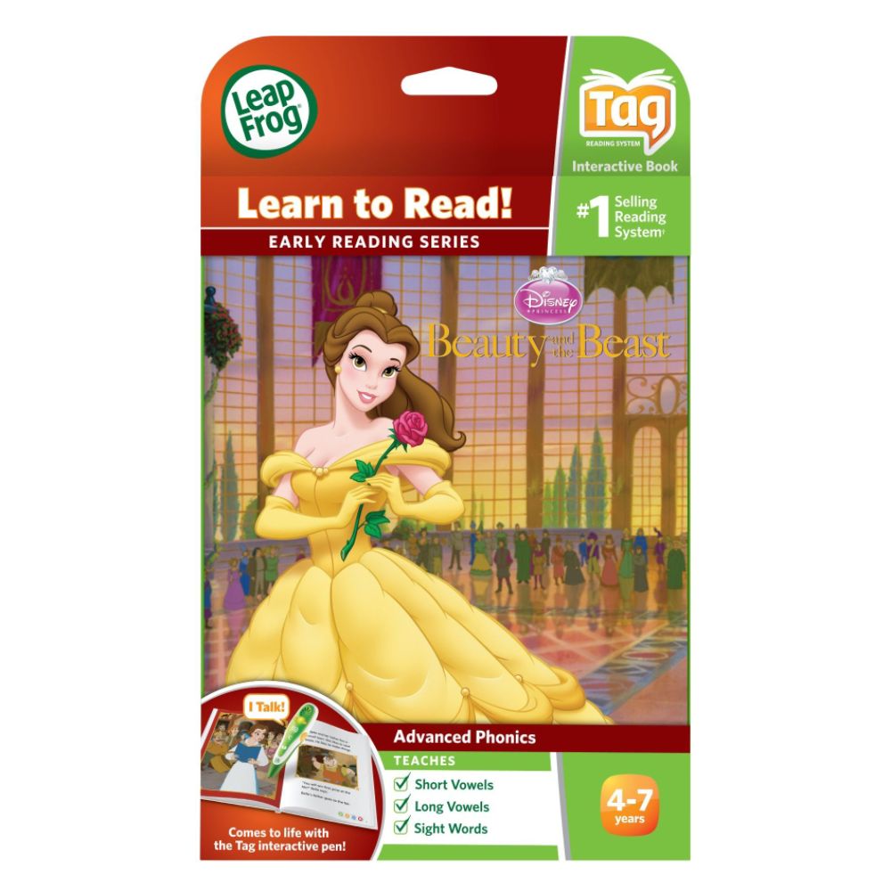 LeapFrog Tag Early Reading Book: Disney Beauty and the Beast: The Enchanted Rose