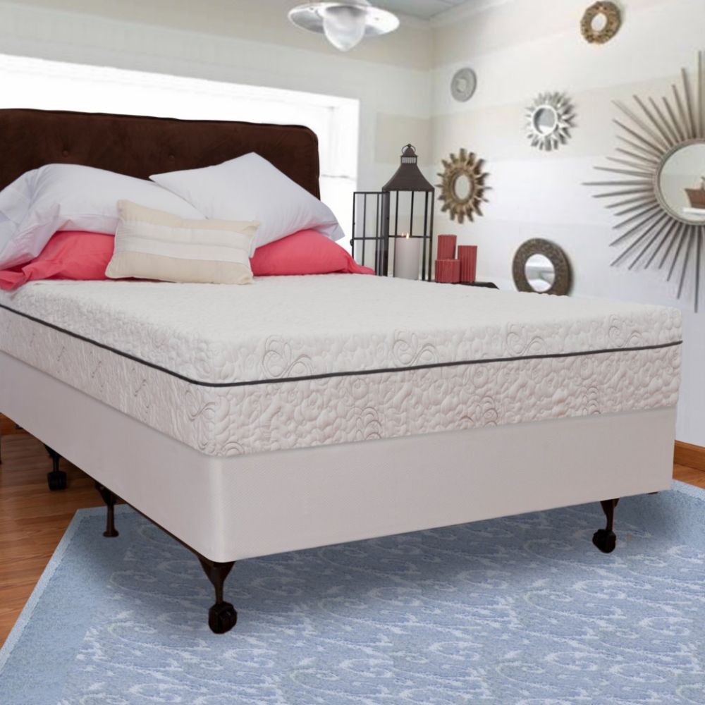 Night Therapy Elite 10" NuRest® Better Than Latex™ Mattress & Bi-Fold® Box Spring Set - Full at Kmart.com