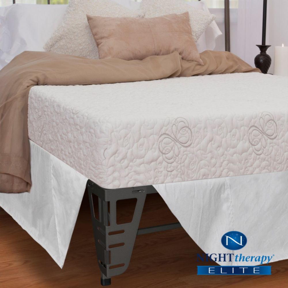 Night Therapy Elite 8" NuRest® Better Than Latex™ Mattress & Bed Frame Set - Full at Kmart.com
