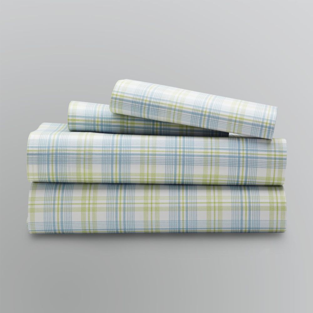 Cannon Bed Sheet Set - Plaid at Sears.com