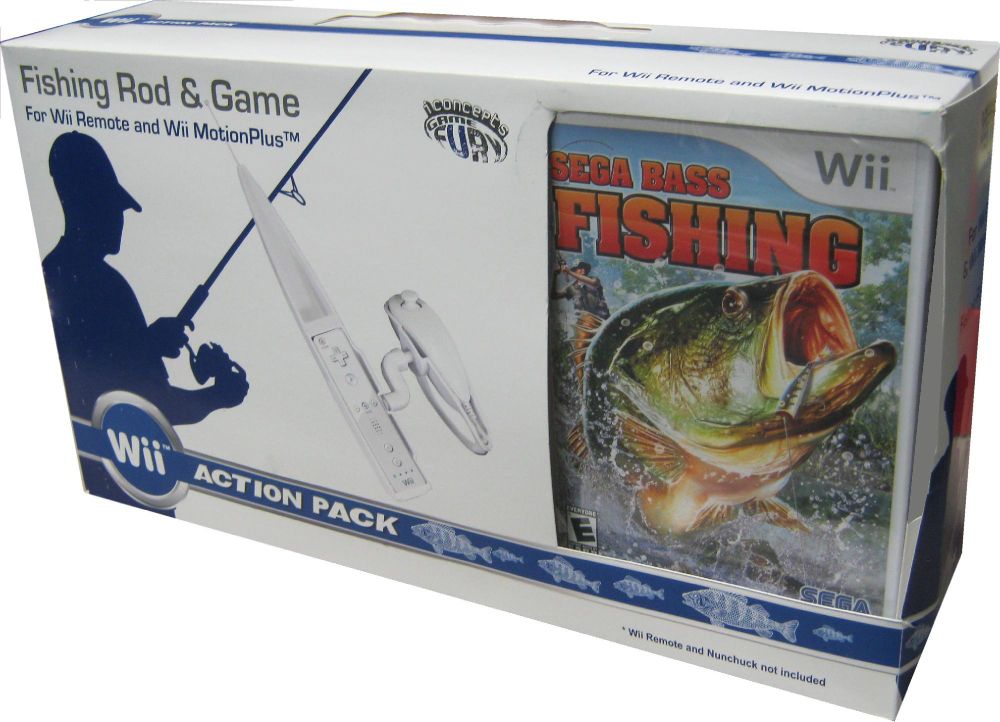 Sakar SEGA BASS FISH WII W/FISH ROD at Sears.com