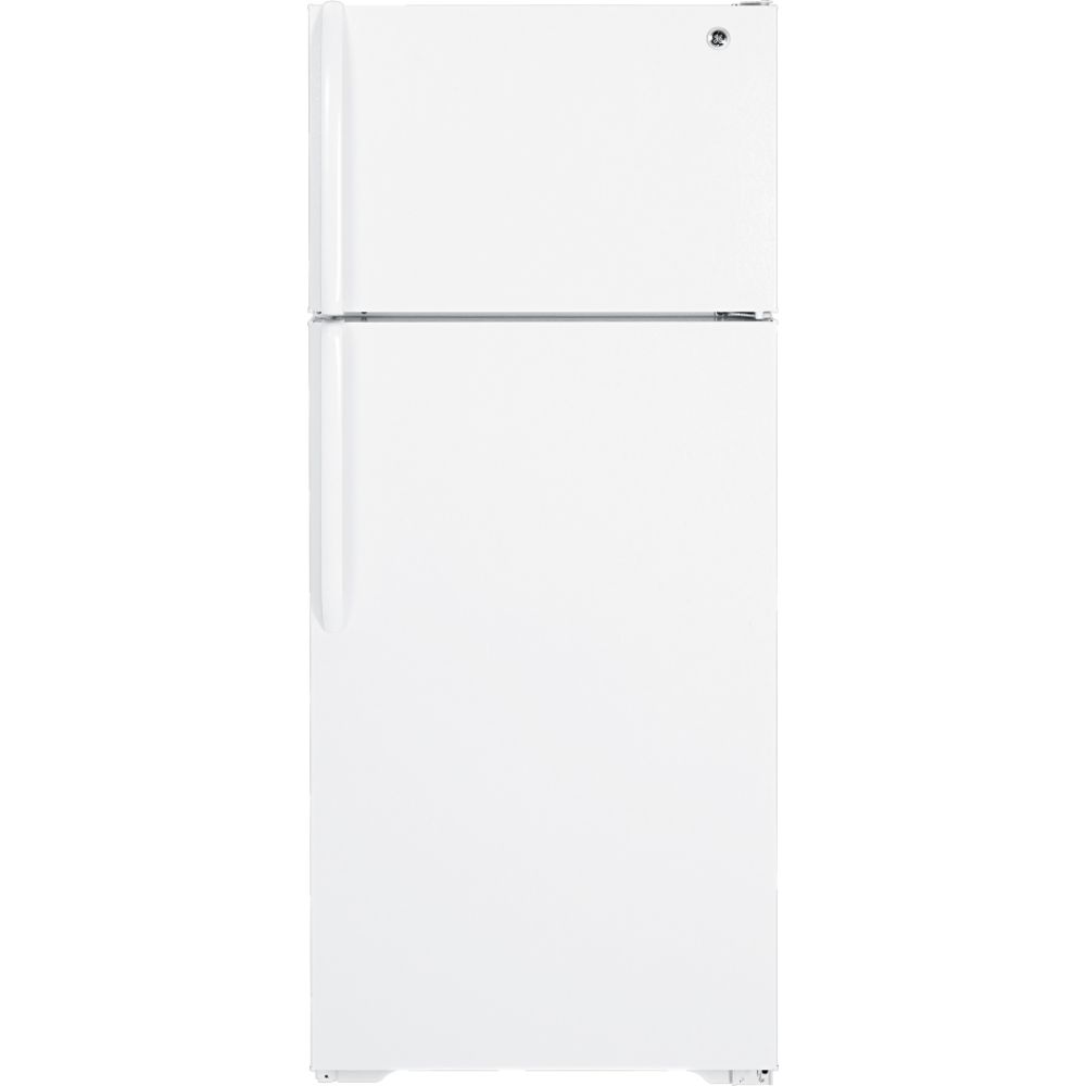 GE 18.1 cu. ft. Top Freezer Refrigerator - White ENERGY STAR® at Sears.com