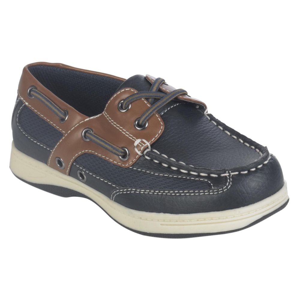 Route 66 Boy's Ruy2 Casual Boat Shoe - Navy at Kmart.com
