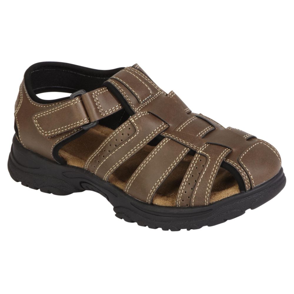 Route 66 Boy's Alejandres Fisherman Sandal - Brown at Kmart.com