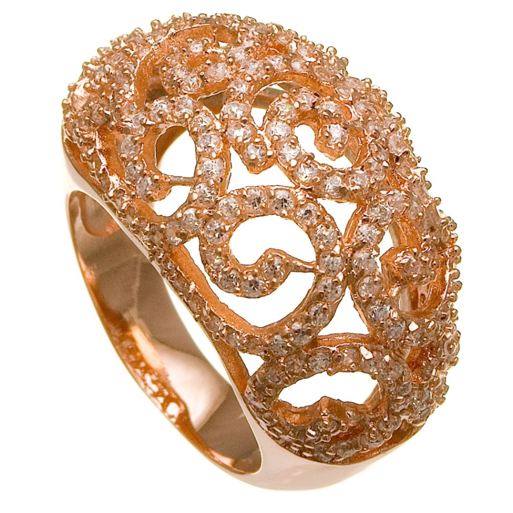Sofia by Sofia Vergara Ladies Cubic Zirconia Filigree Dome Ring at Kmart.com