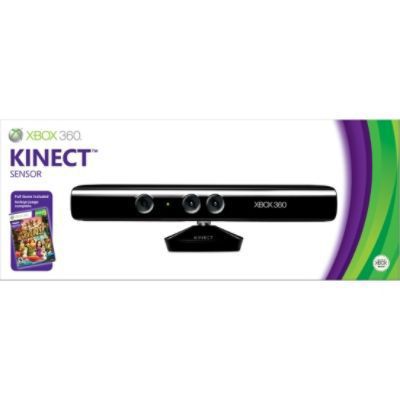 Microsoft Xbox 360 Kinect Sensor with Kinect Adventures game
