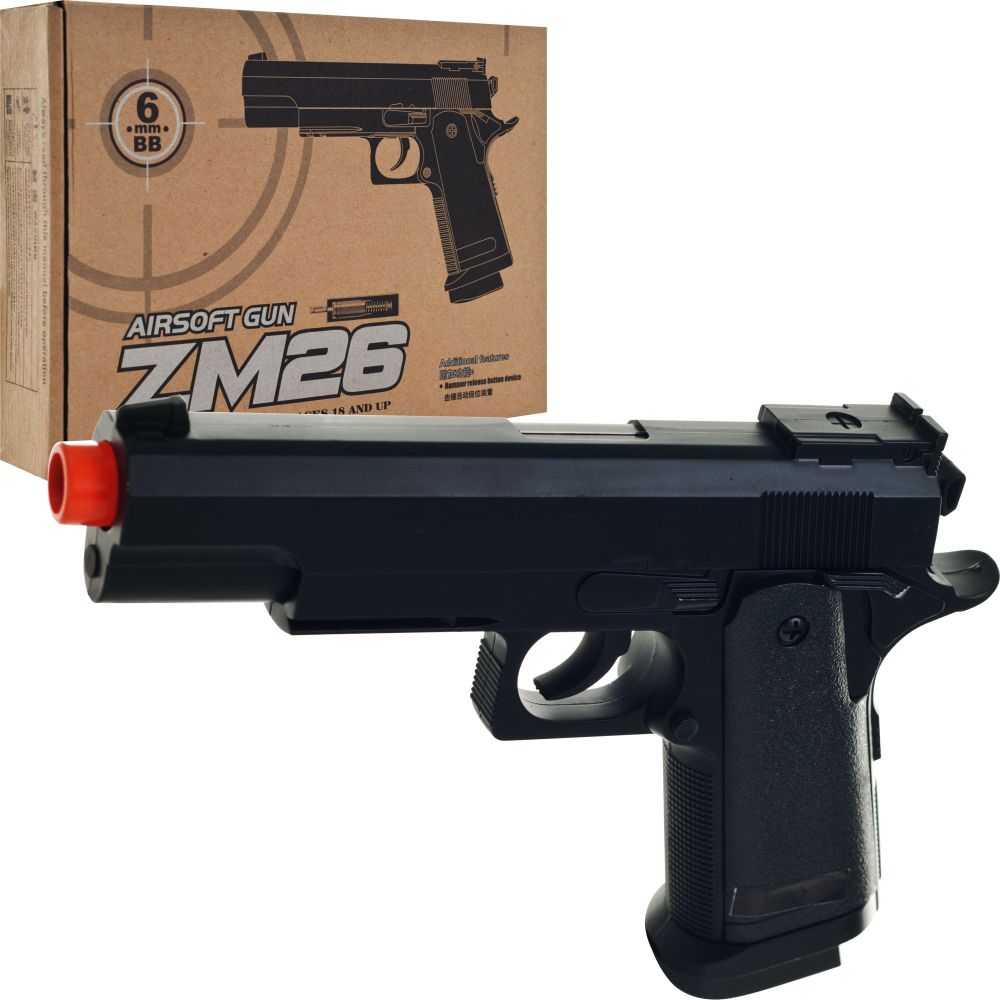 Whetstone ZM26 Metal Airsoft Hand Gun