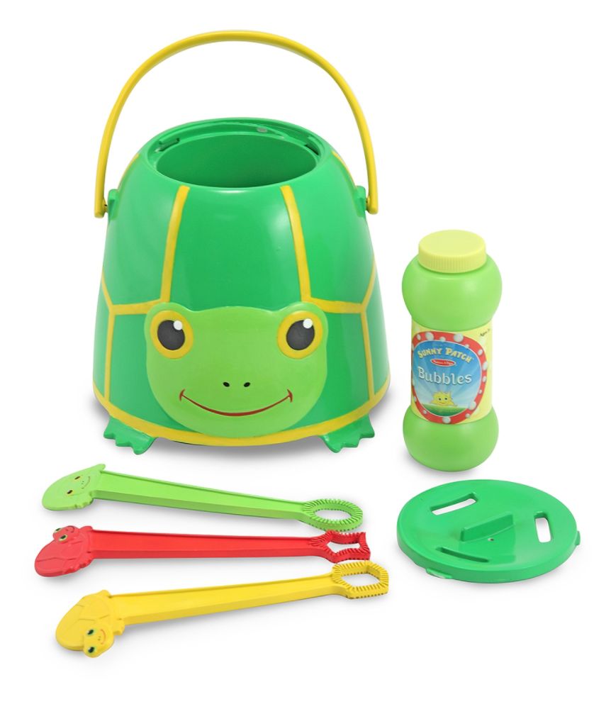 Melissa & Doug Tootle Turtle Bubble Bucket at Kmart.com