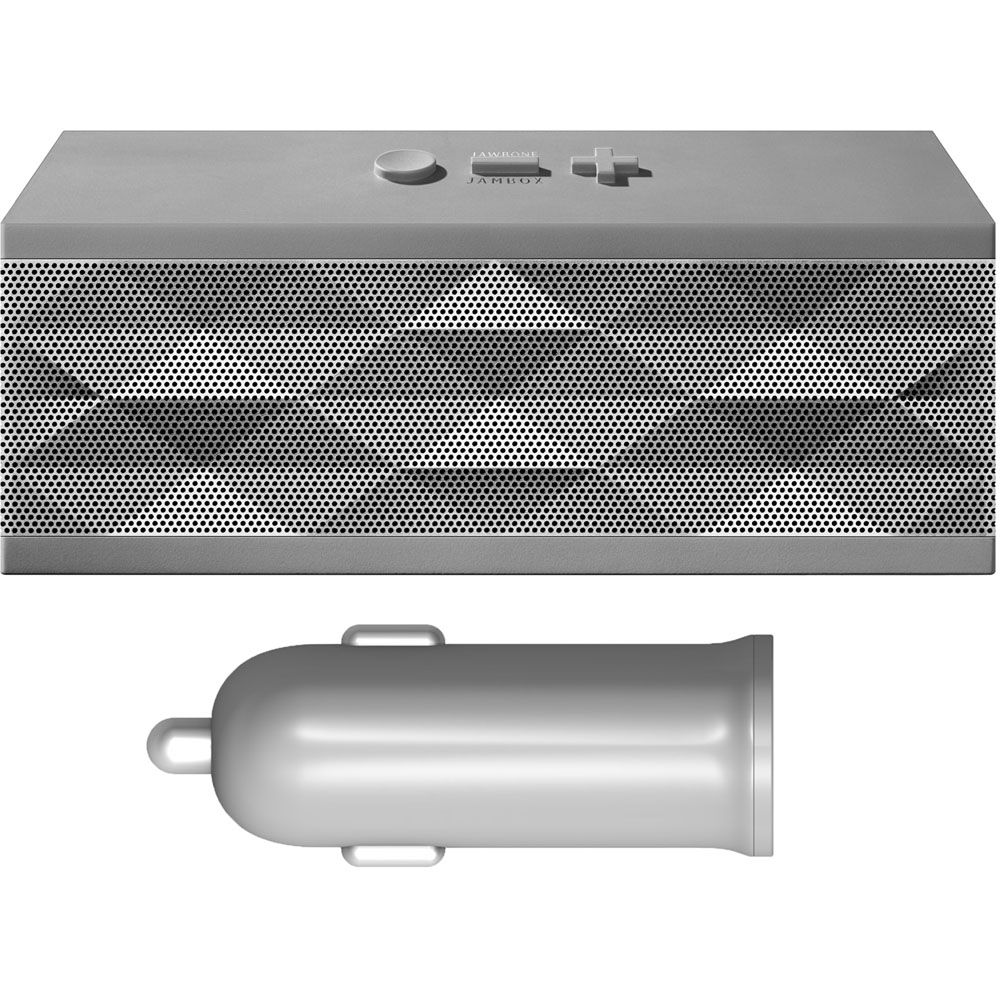 Jawbone JAMBOX GREYHEX 2 KIT Jambox by Jawbone Grey Hex Speaker/Speakerphone and Vehicle Power Charger at Sears.com
