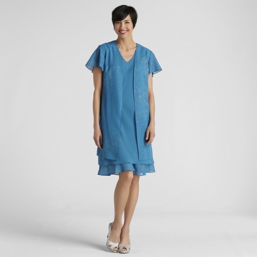 Women's Shimmer 2-in-1 Dress at Sears.com
