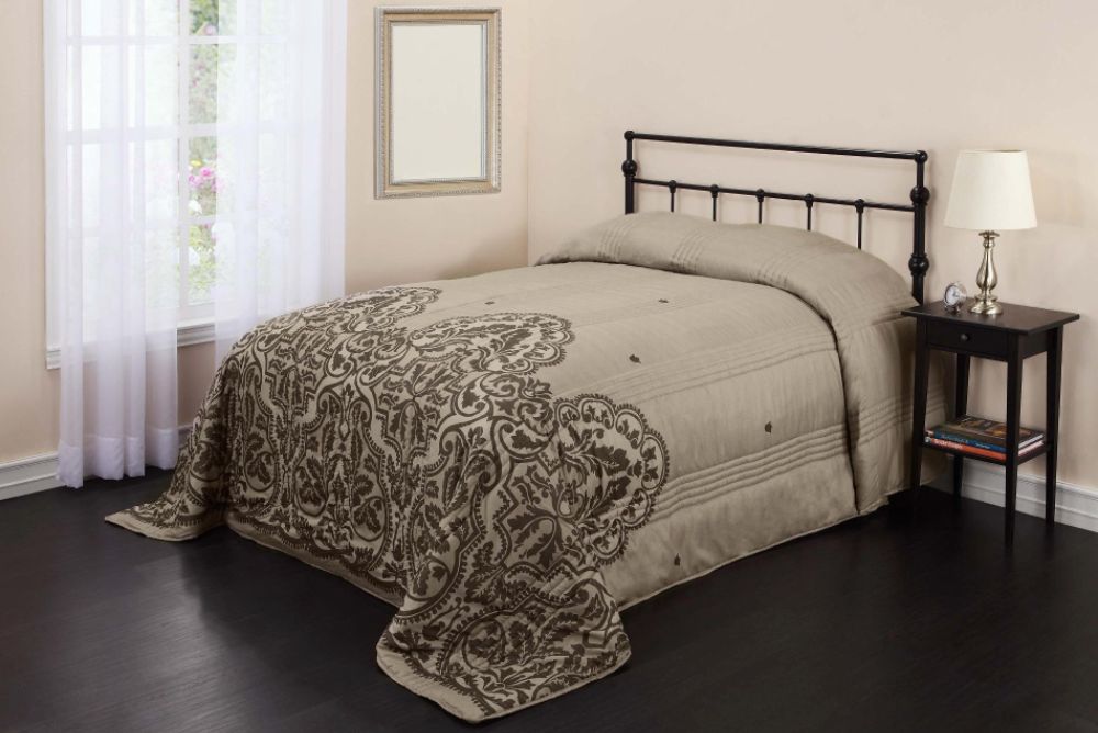 S. Lichtenberg Dynasty Bedspread King Mocha at Sears.com