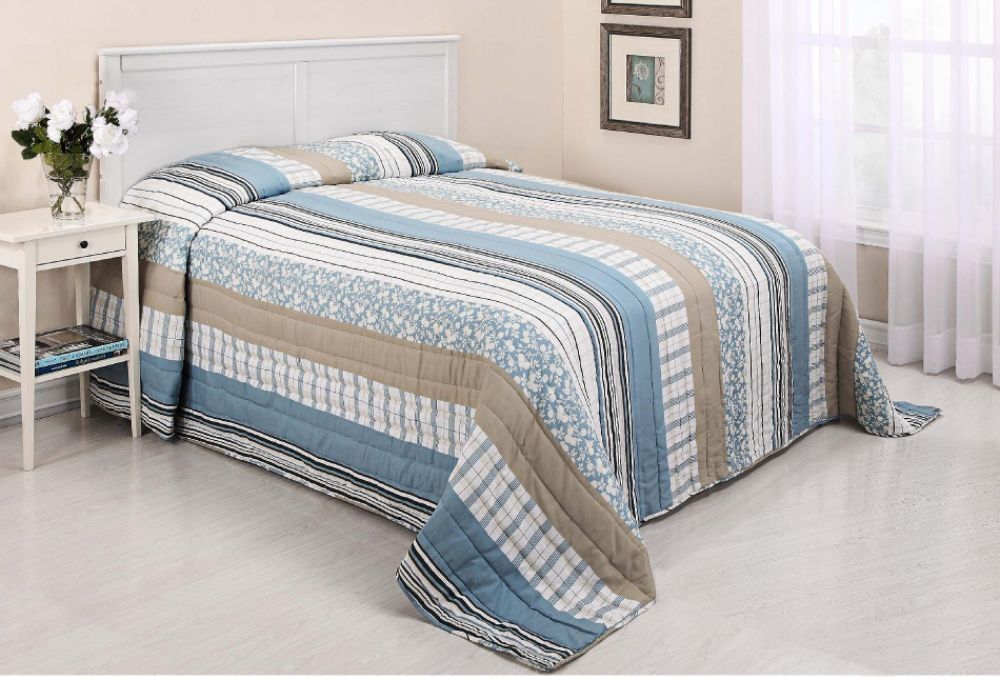 S. Lichtenberg McKinley Bedspread King Blue at Sears.com