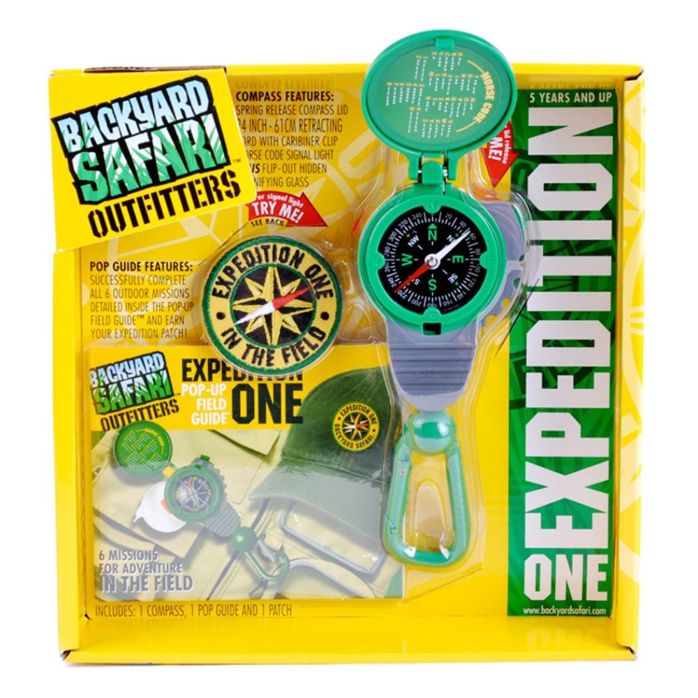 Backyard Safari Outfitters - Expedition One 3-in-1 Field Compass at Kmart.com