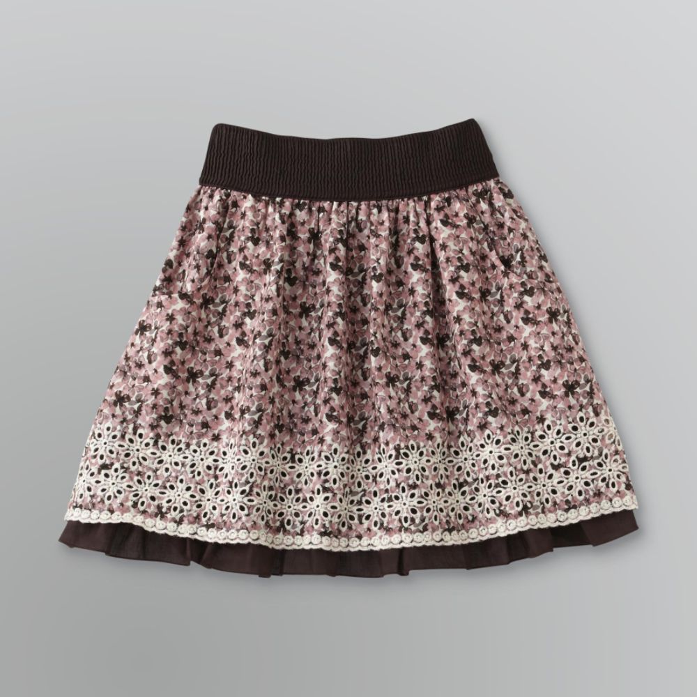 Joe Benbasset Junior's Border Eyelet Floral Skirt at Sears.com