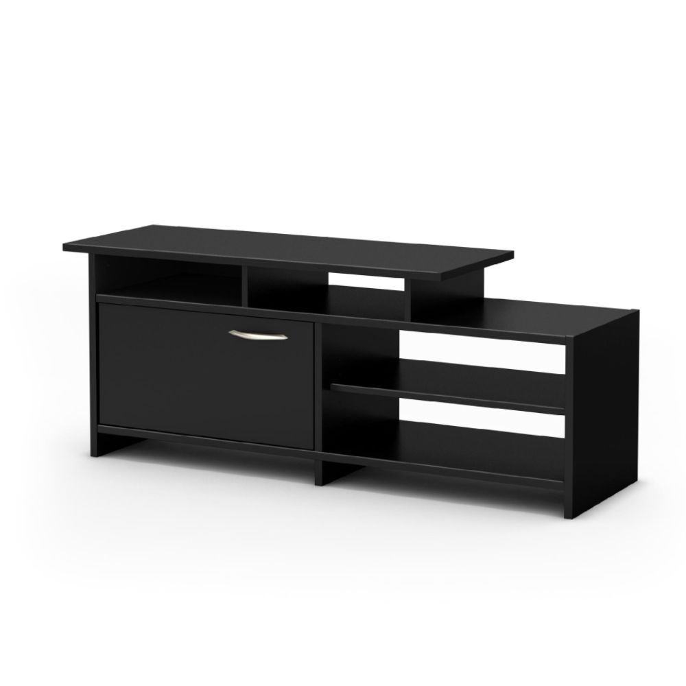 South Shore Step One Collection TV Stand Pure Black at Sears.com