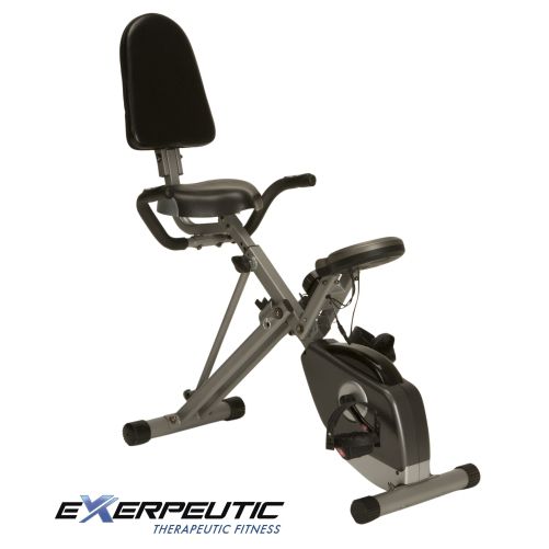 Exerpeutic 400XL Folding Semi Recumbent Bike with Pulse Sensors at Sears.com