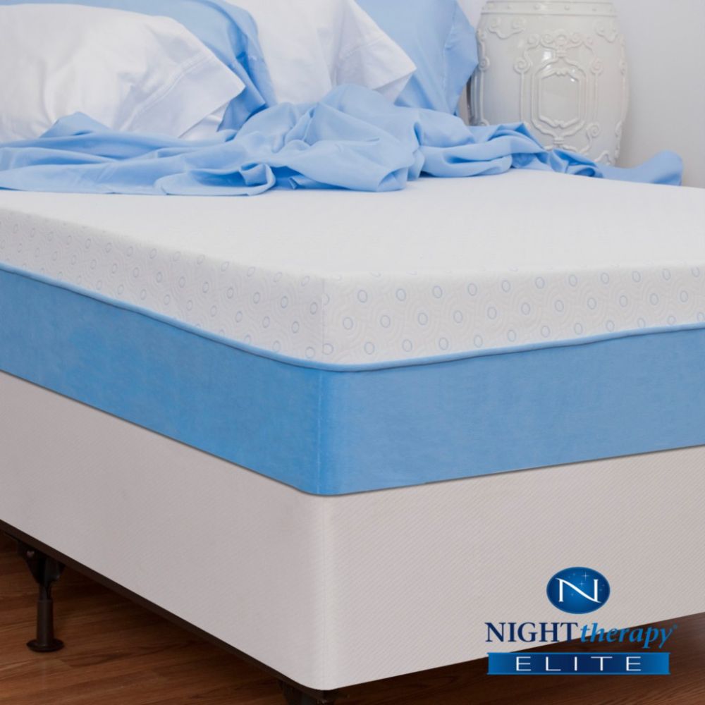 Night Therapy Elite 10" MyGel® Premium Memory Foam Mattress  - King at Sears.com