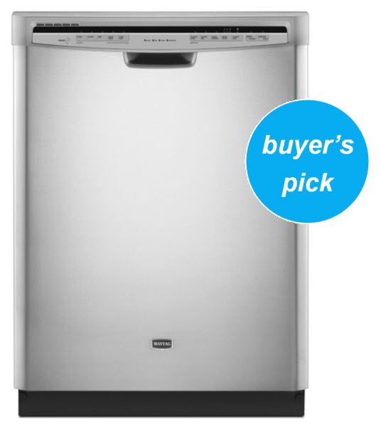 Maytag 24" Jetclean® Plus Dishwasher w/ Stainless Steel Tub - Stainless Steel ENERGY STAR® at Sears.com