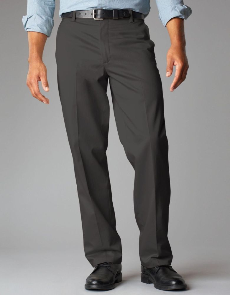 Dockers Men's Signature Khaki Straight Flat Front at Sears.com