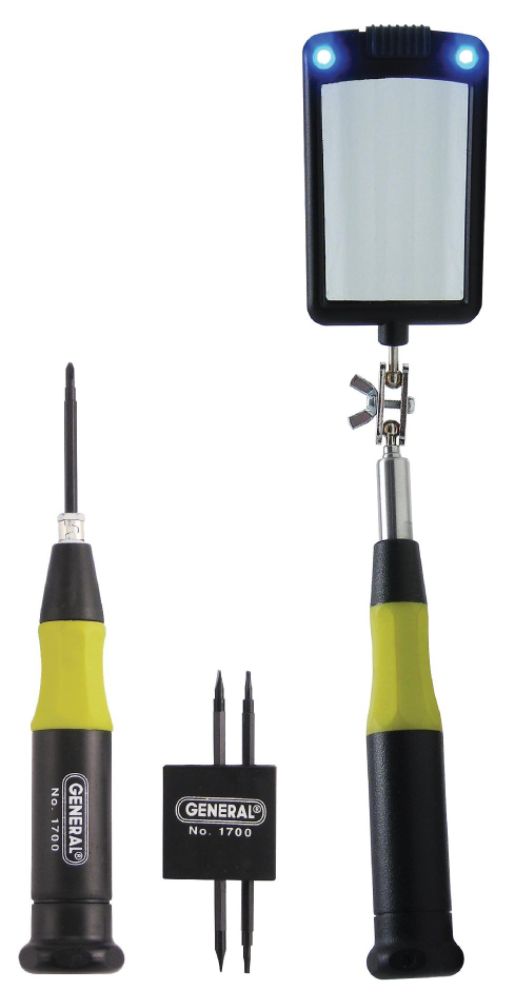 General Tools Lighted Screwdriver/Inspection Mirror Set at Kmart.com