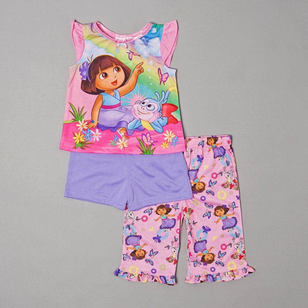 Dora The Explorer Toddler Girl’s Sleepwear ‘Dora’ 3-pc. at Sears.com