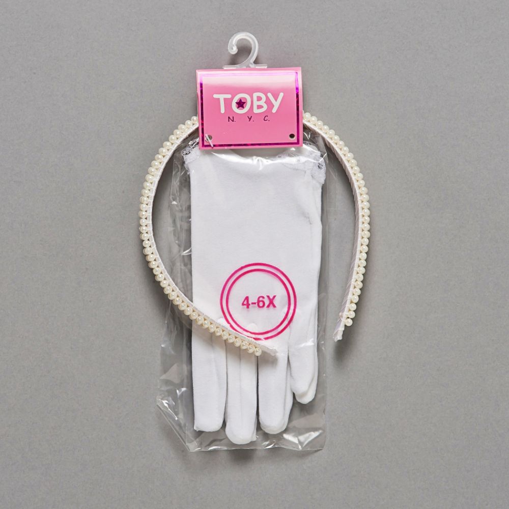 Toby N.Y.C. Girl's Headband & Glove Set at Sears.com