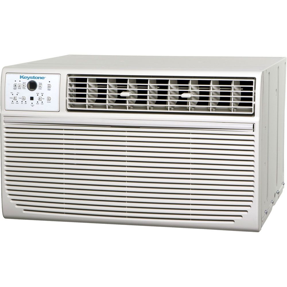 Keystone KSTAT12-2A Energy Star 12,000 BTU 230V Through-the-Wall Air Conditioner with "Follow Me" LCD Remote Control at Kmart.com