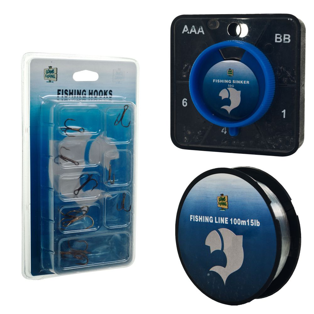 Gone Fishing&trade; 100m 15lb. Fishing Line with Accessories at Kmart.com