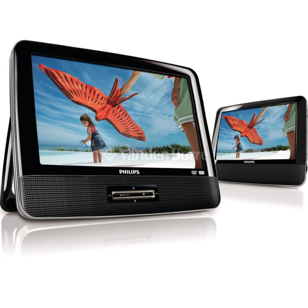 Philips Refurbished - Philips PET9402 Portable DVD Player Dual 9" Screens (Black) at Kmart.com