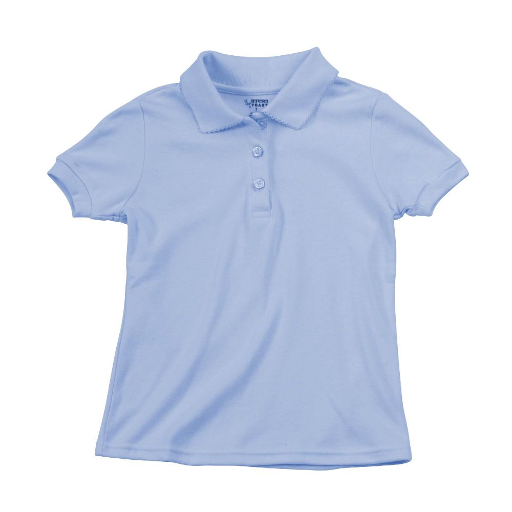 French Toast (Size 4-6X) Short Sleeve Interlock Polo With Picot Collar at Kmart.com