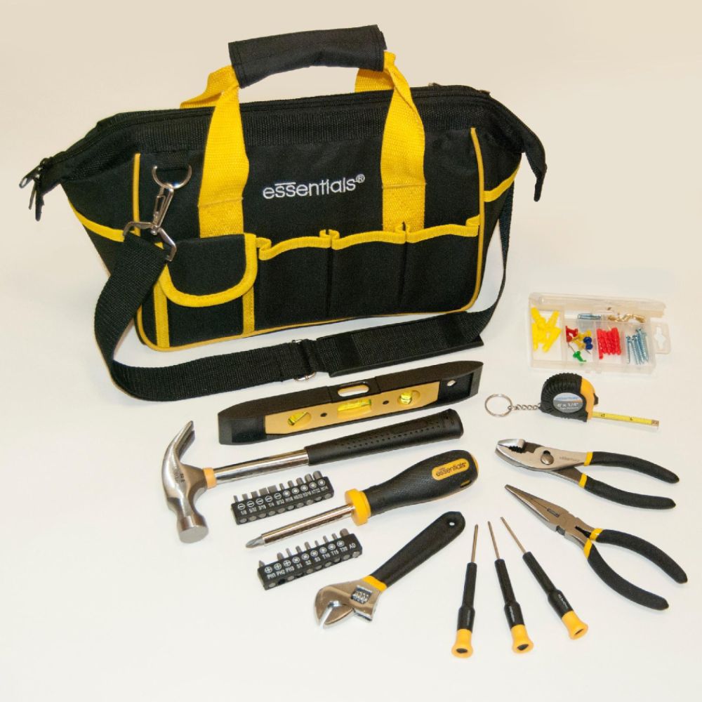 Essentials Black Around the House Tool Kit at Kmart.com