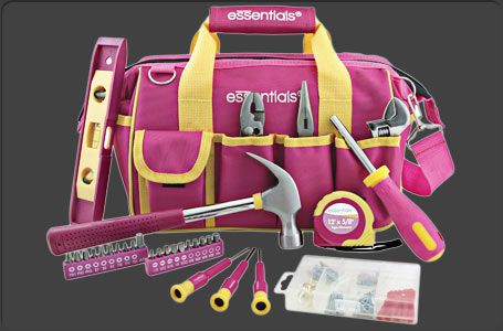 Essentials Pink Around the House Tool Kit at Kmart.com