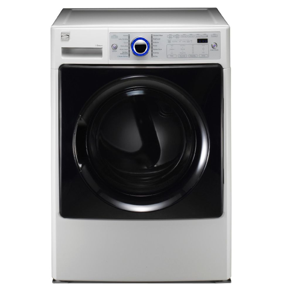 Kenmore Elite Elite 7.4 cu. ft. Gas Steam Dryer - White at Sears.com