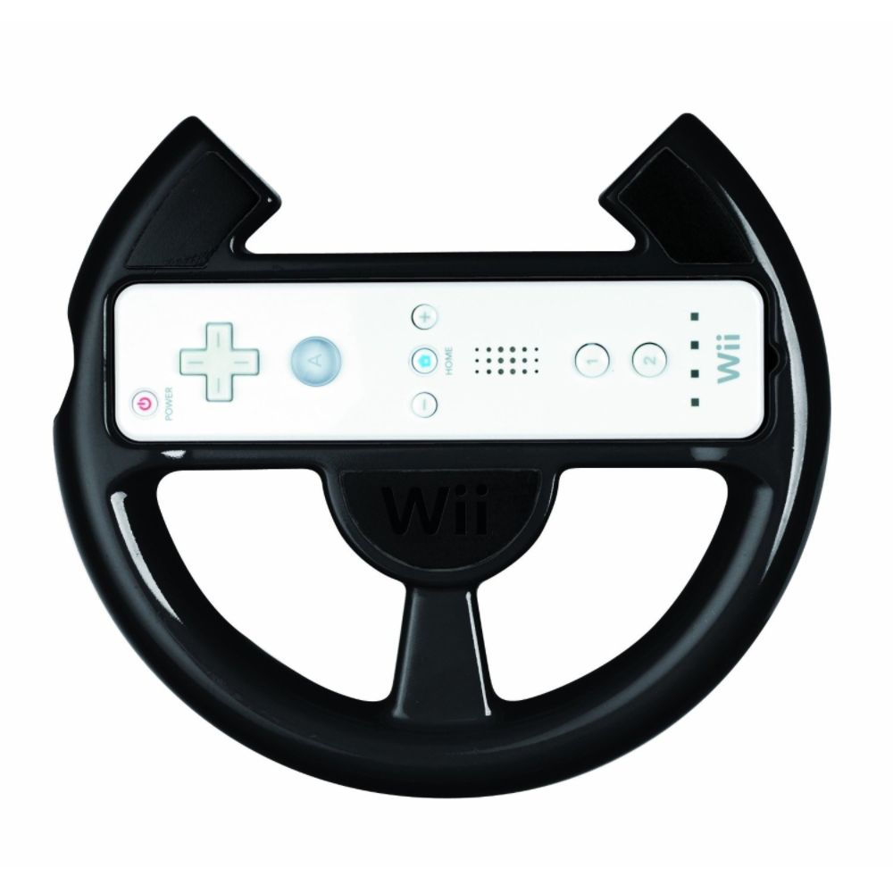 PowerA Wii Racing Wheel Black at Kmart.com