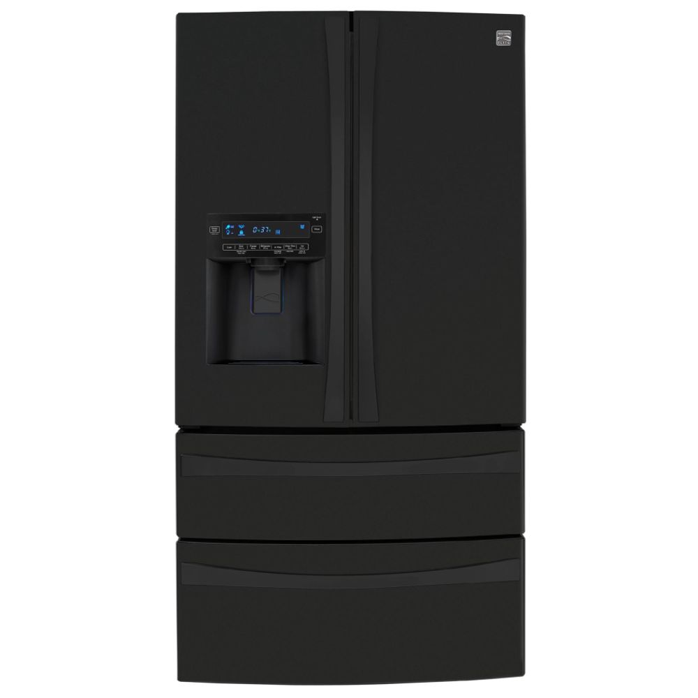 Kenmore Elite 31.0 cu. ft. Dual-Freezer French-Door Bottom-Freezer Refrigerator - Black (04672189000 72189) photo
